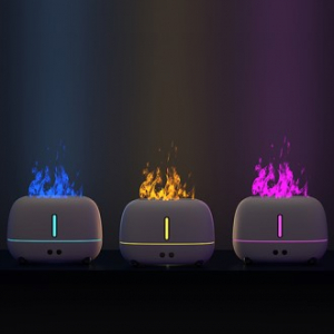 유니영 지능형 LED 조명 모닥불 불멍 가습기