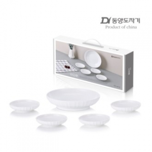견고하고 내구성 좋은 뷔페 접시 5P