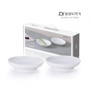 동양도자기 파티 접시 2P