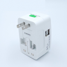 비즈 2포트 여행용멀티 어댑터