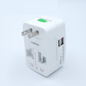 비즈 2포트 여행용멀티 어댑터