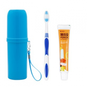 유니콘 여행용세트 원통형 케이스A (페리오치약,링칫솔)