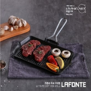 리빙아트 라폰테 무쇠 구이팬 35cm