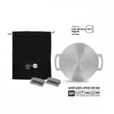 리빙아트 스텐 그리들팬 36cm