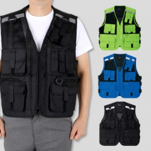 야간 작업 반사 안전 망사 조끼, 남자 여자 조끼