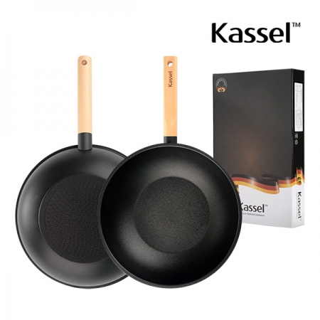 카셀 하이브리드 (Hybrid) 인덕션 (IH) 휠우드 티 타늄 궁중팬 (웍) 28cm #3