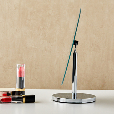 루나 실버메탈 원형 거울 #5