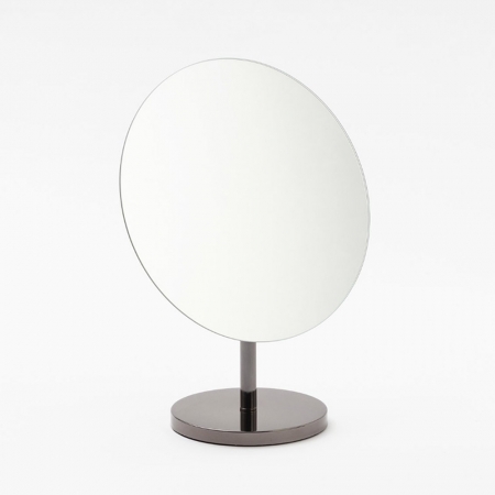 메탈 큰원형 탁상거울 #2