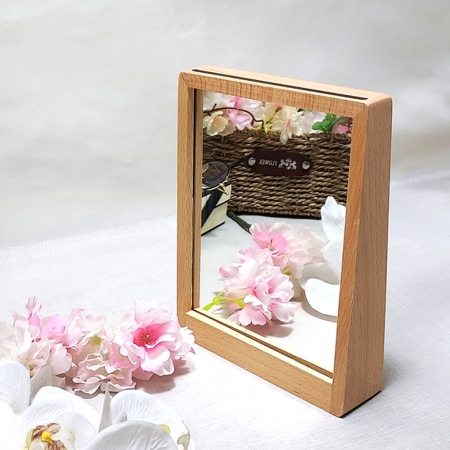 비치인우드 심플직사각 탁상경 #3