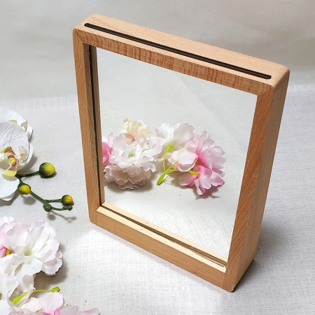 비치인우드 심플직사각 탁상경 #7