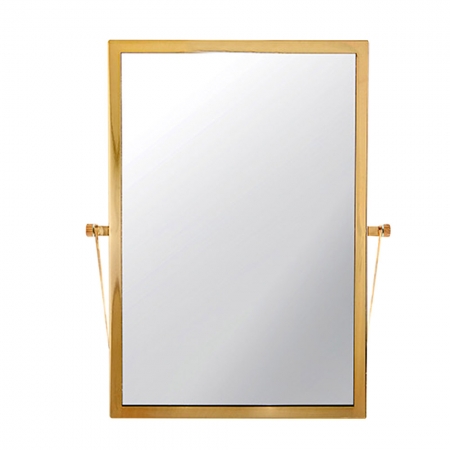 골드 메탈 직사각 거울 #6