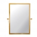 작은이미지: 골드 메탈 직사각 거울 #6