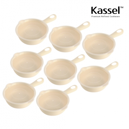 카셀 퓨어린 다용도 (햇밥용기, 레저용기) 손잡이 용기 500ml - 8종 16p 세트 국내생산 #3