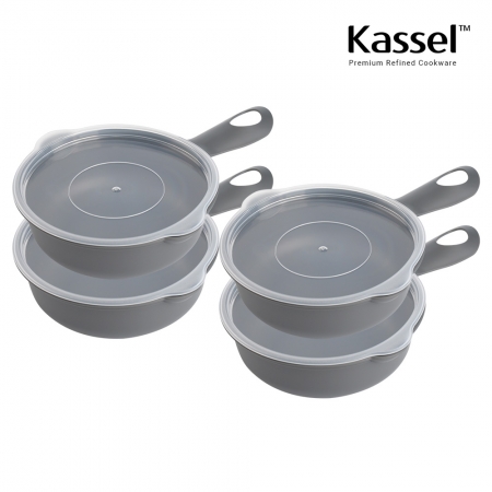 카셀 퓨어린 다용도 (햇밥용기, 레저용기) 손잡이 용기 500ml - 4종 8p 세트 국내생산 #4