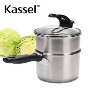 카셀 클레식 (IH) 인덕션 멀티 찜 스텐 냄비 16cm