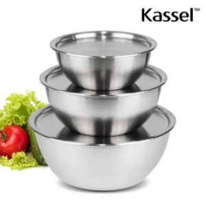 카셀 국내생산 프리미엄 트레이 깊은 믹싱볼 3종 6PCS 세트