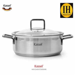 카셀 임팩트 본딩 루반 IH (인덕션) 프리미엄 24CM 전골 스텐 냄비