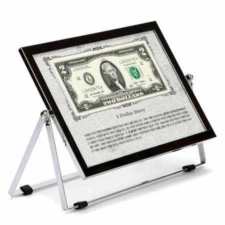 2달러 앞면 거울 상하 360도 회전 액자 #4