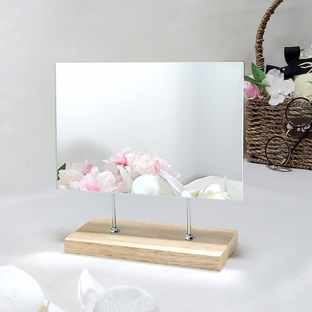 사각면치원목거울 #4