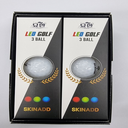 [묘한] 발광 LED 골프공 6구 #3