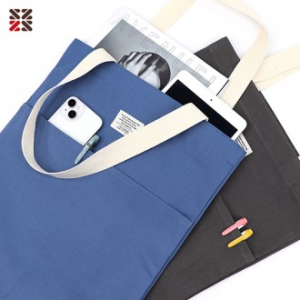 컬러링 포켓 에코백