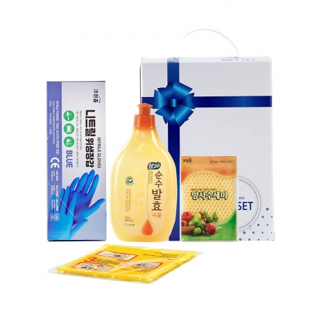 참그린곡물 니트릴위생장갑 수세미 행주(4종) #2