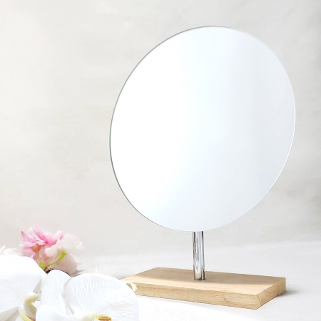 원형원목거울220 #3