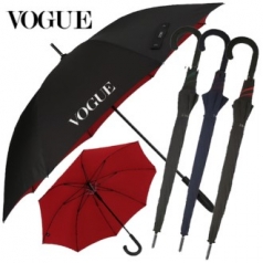 보그우산 65 양면배색 곡자손잡이