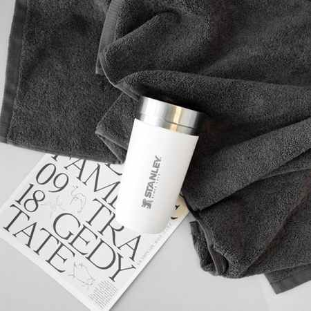 레스쁘리 고급 텀블러 세트 LLL (프리미엄 타올 + 스탠리 고 진공 텀블러 473ml) #3