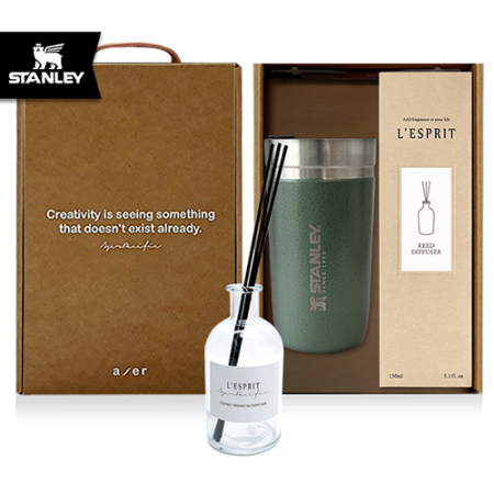 레스쁘리 고급 우유병 디퓨저 세트 SS (디퓨저 BASIC 150ml + 스탠리 고 진공 텀블러) #2