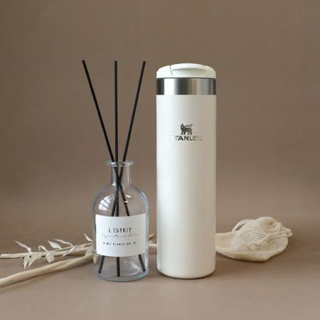 레스쁘리 고급 우유병 디퓨저 세트 PP (디퓨저 BASIC 150ml + 스탠리 에어로라이트 진공 텀블러 591ml) #3