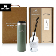 레스쁘리 고급 우유병 디퓨저 세트 PP (디퓨저 BASIC 150ml + 스탠리 에어로라이트 진공 텀블러 591ml)