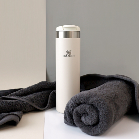 레스쁘리 고급 텀블러 세트 N (프리미엄 타올 + 스탠리 에어로라이트 진공 텀블러 591ml) #3