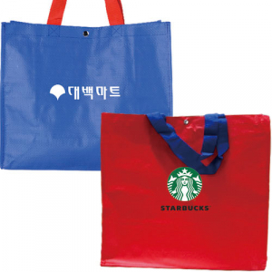 타포린 가방 중형 쇼핑 가방 35cmx30cmx15cm