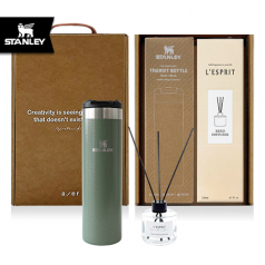 레스쁘리 고급 디퓨저 세트 N (디퓨저 BASIC 120ml + 스탠리 에어로라이트 진공 텀블러 591ml)