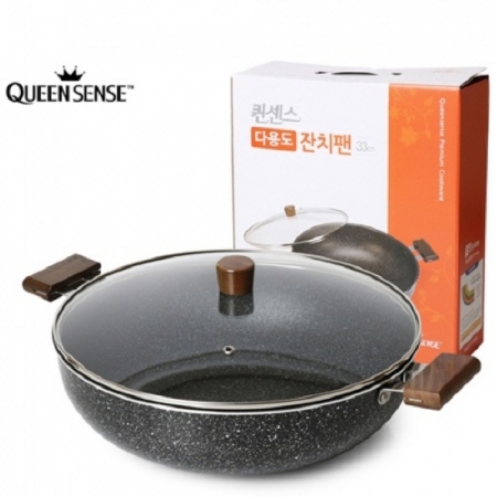 [퀸센스] IH 다용도 웍 냄비 33cm #2