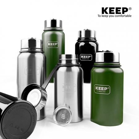 [KEEP] 보온*보냉 등산 헬스 800ml 대용량 스테인리스 텀블러 #2