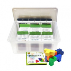 KC563 SL 보건소전용 자석소마큐브 치매 프로그램 6인 세트 (보관함)