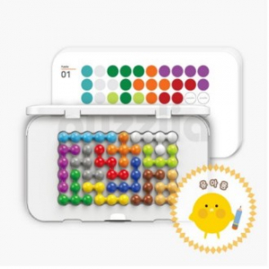 KC559 실버라이프 보건소전용 점보 구슬퍼즐 사각 치매 예방 세트
