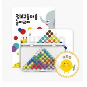 KC549 실버라이프 보건소전용 점보 구슬퍼즐 삼각 치매 예방 세트 1