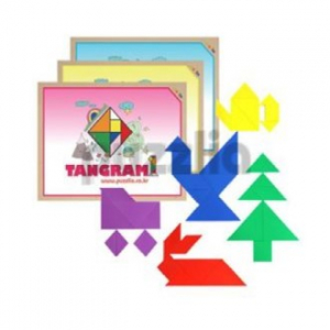 KC541 실버라이프 보건소전용 플라스틱 칠교판 치매 프로그램 활용 세트