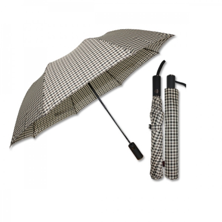 해피 2단우산 선염체크 자동우산_w704 #3