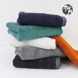 [송월타올] 솔리드 뱀부 무지40 기념 수건