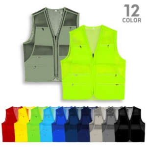 저가형 왕망사 조끼