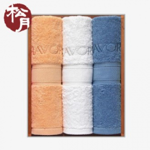 [송월타올]샤보렌 식스40 기념타올 3P 수건세트