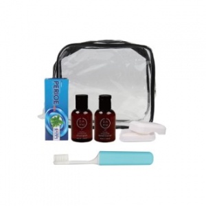 오라이프 N301 세면도구 세트 6종 투명파우치