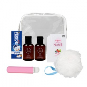 오라이프 N307 세면도구 세트 7종 투명파우치