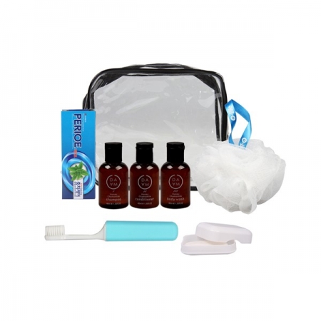 오라이프 세면도구 세트 8종 투명파우치 N302 #2