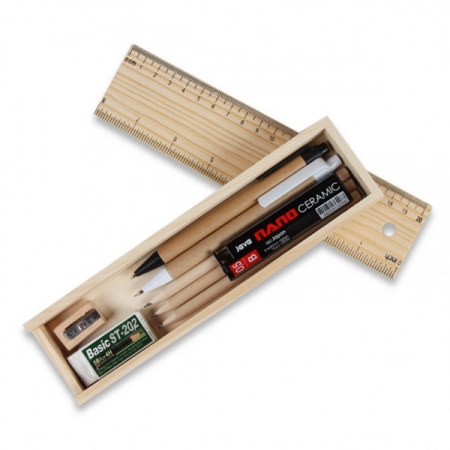 오라이프 나무 필통 문구 6종 세트 204호 #2