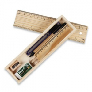 오라이프 나무 필통 문구 7종 세트 206